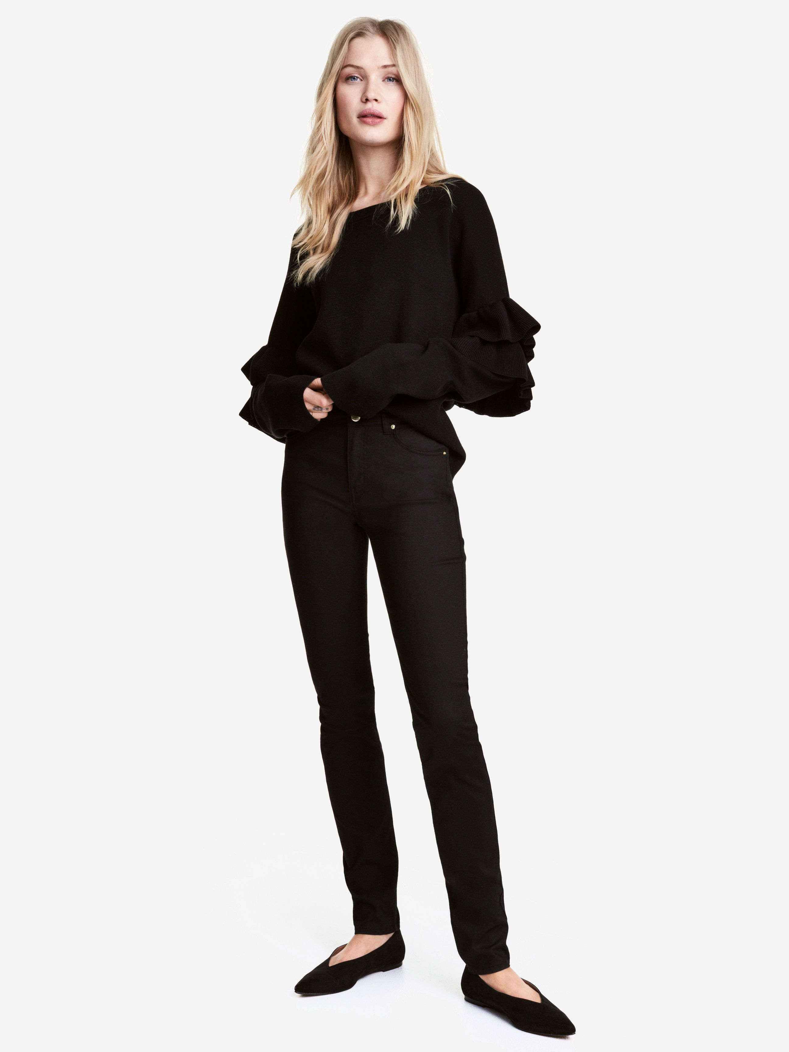 

Джинсы H&M XAZ052401QYTW  Черные, Джинсы H&M XAZ052401QYTW 32 Черные