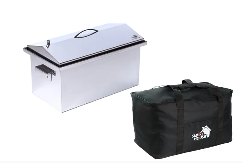 

Коптильни горячего копчения SmokeHouse L DeLuxe с сумкой
