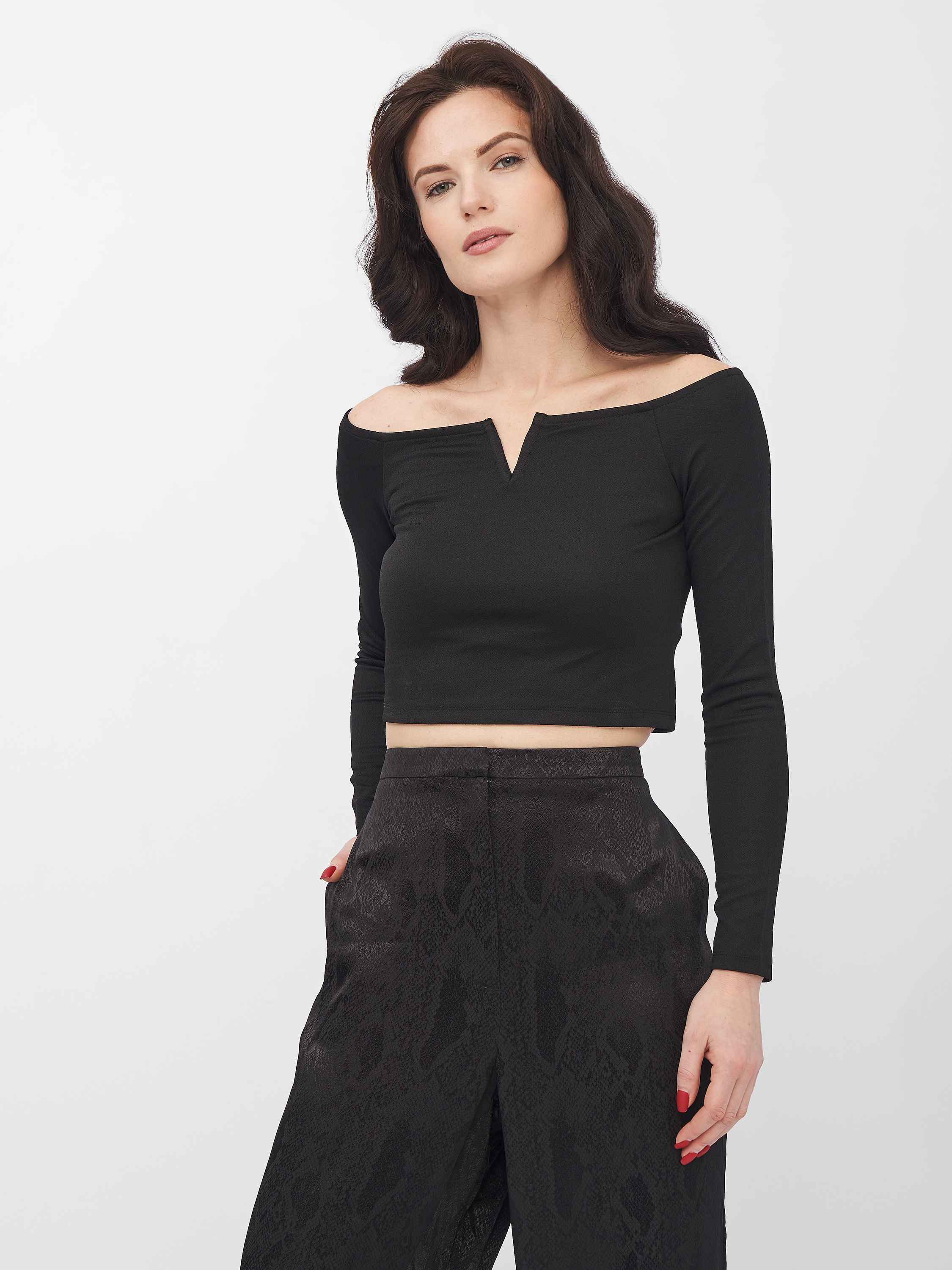

Топ H&M 3652222bar  Черный, Топ H&M 3652222bar S Черный