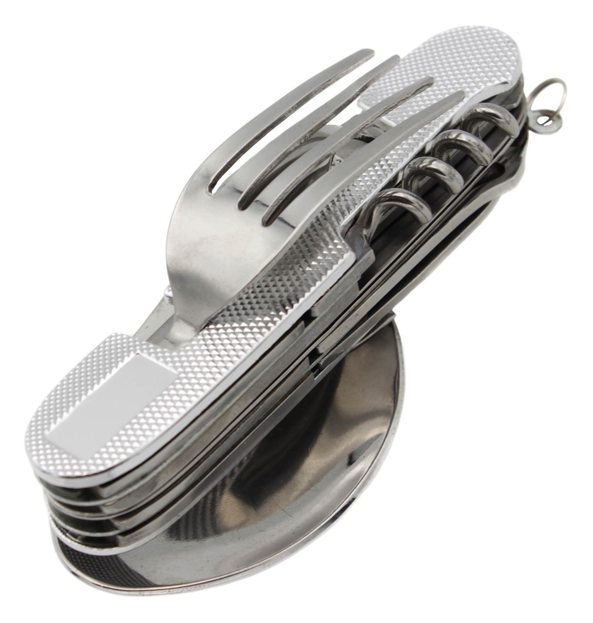 

Столовый набор складной, разъемный 9 в 1 Silver