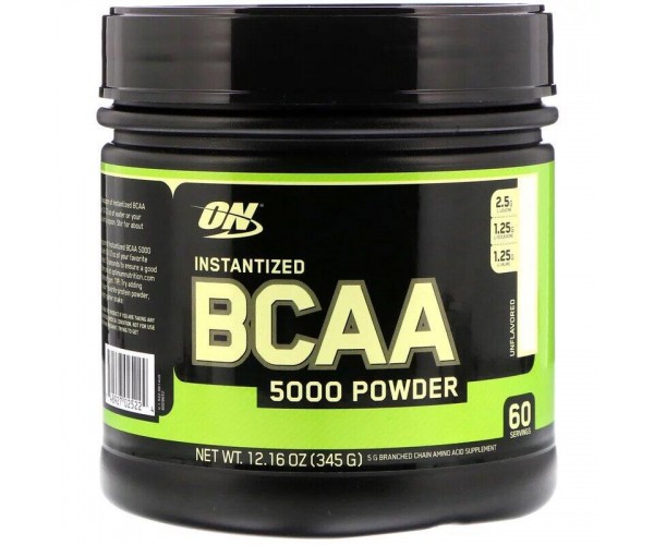 

Аминокислота Optimum Nutrition BCAA 5000 powder 345 грамм (920401)