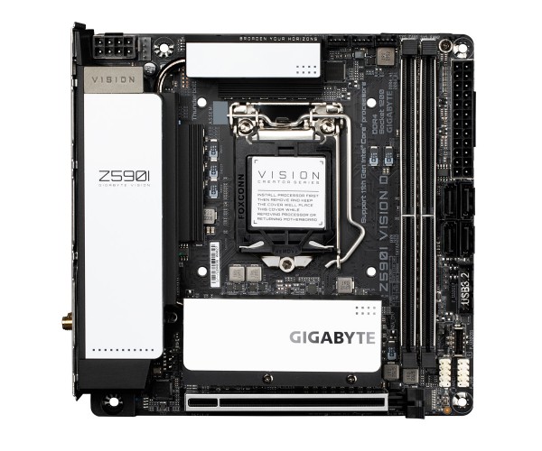 

Материнская плата GIGABYTE Z590I VISION D