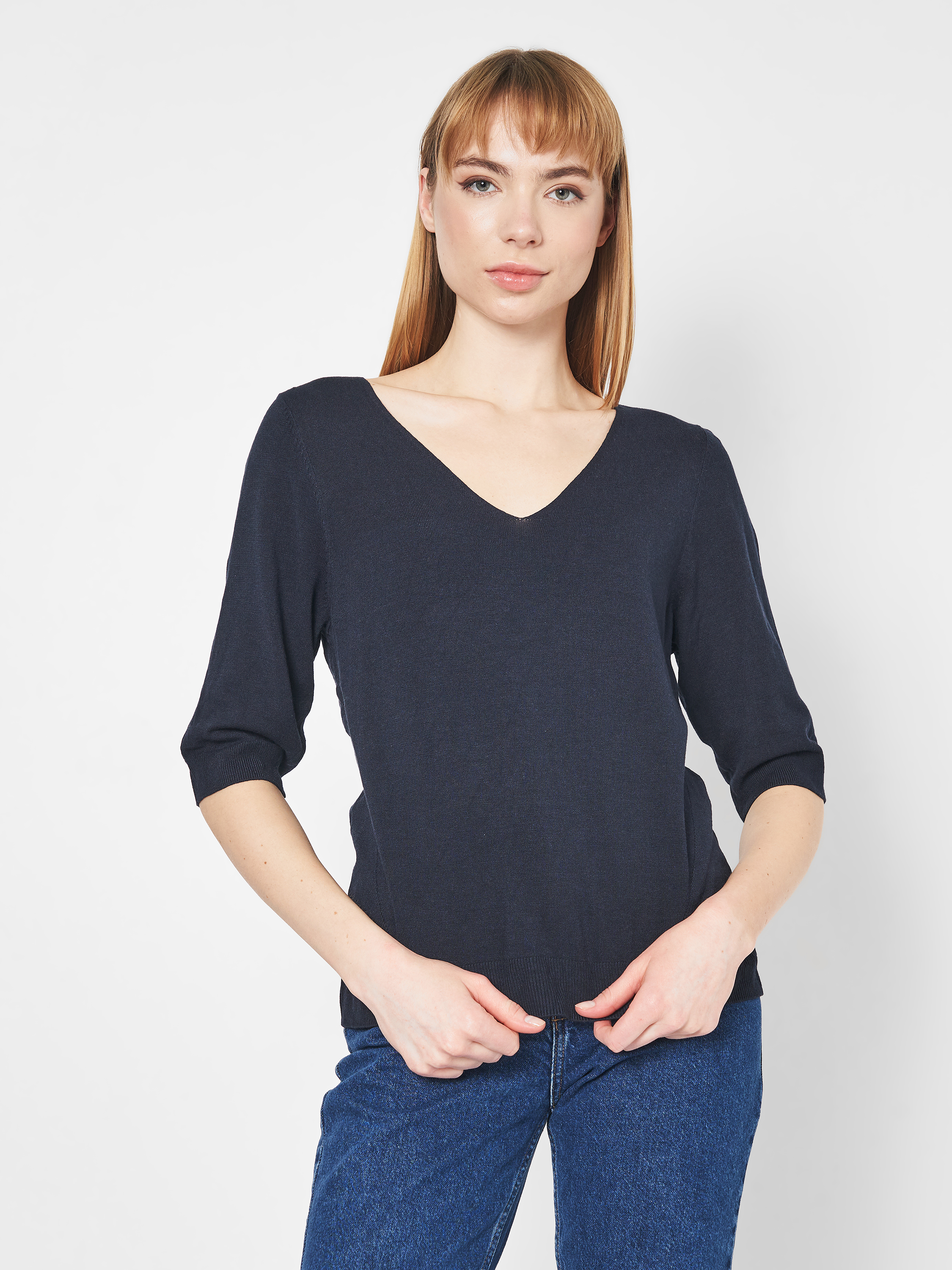 

Пуловер H&M 1443081abr  Темно-синий, Пуловер H&M 1443081abr S Темно-синий