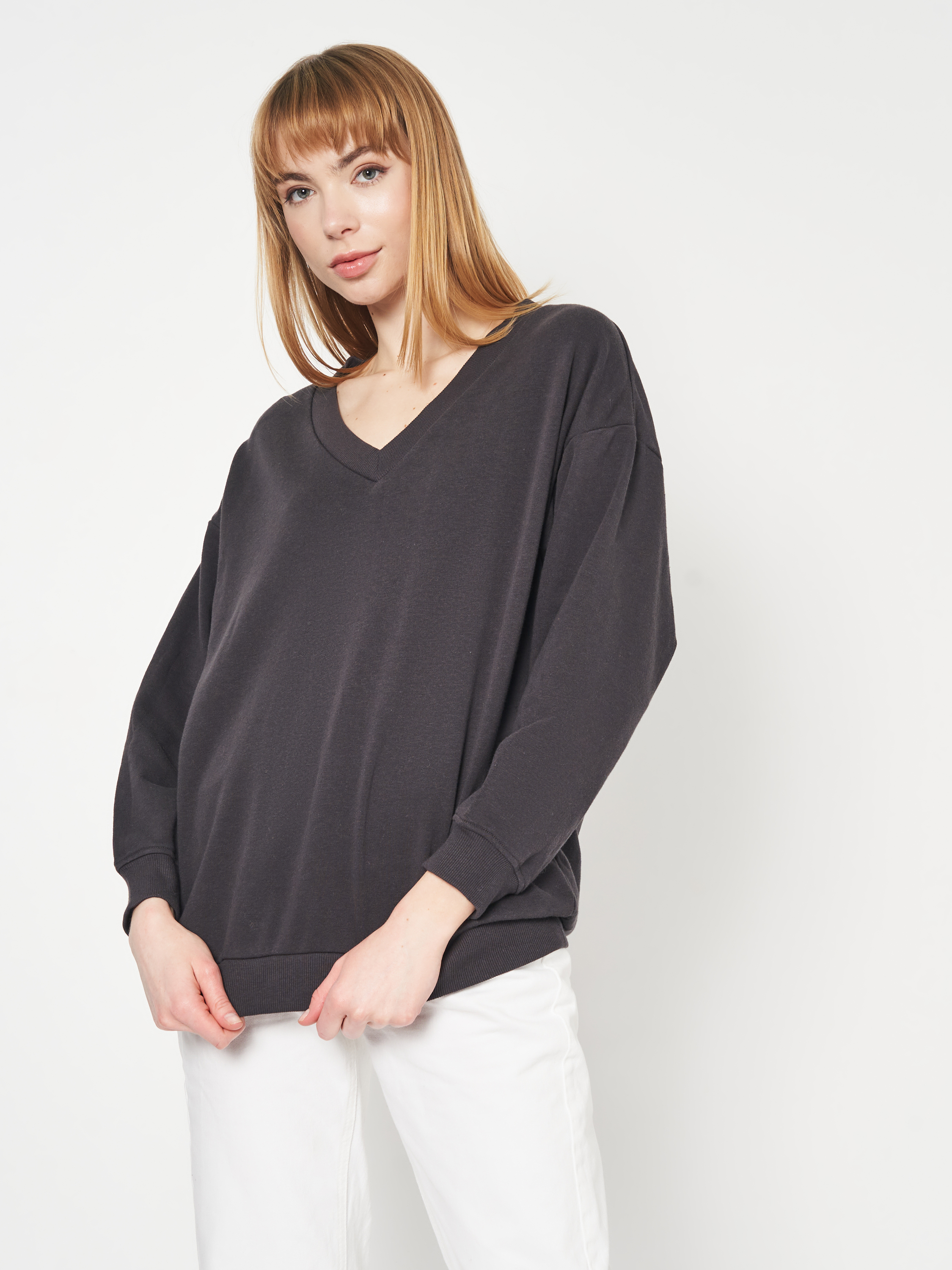 

Свитшот H&M 6412212abr  Графитовый, Свитшот H&M 6412212abr S Графитовый