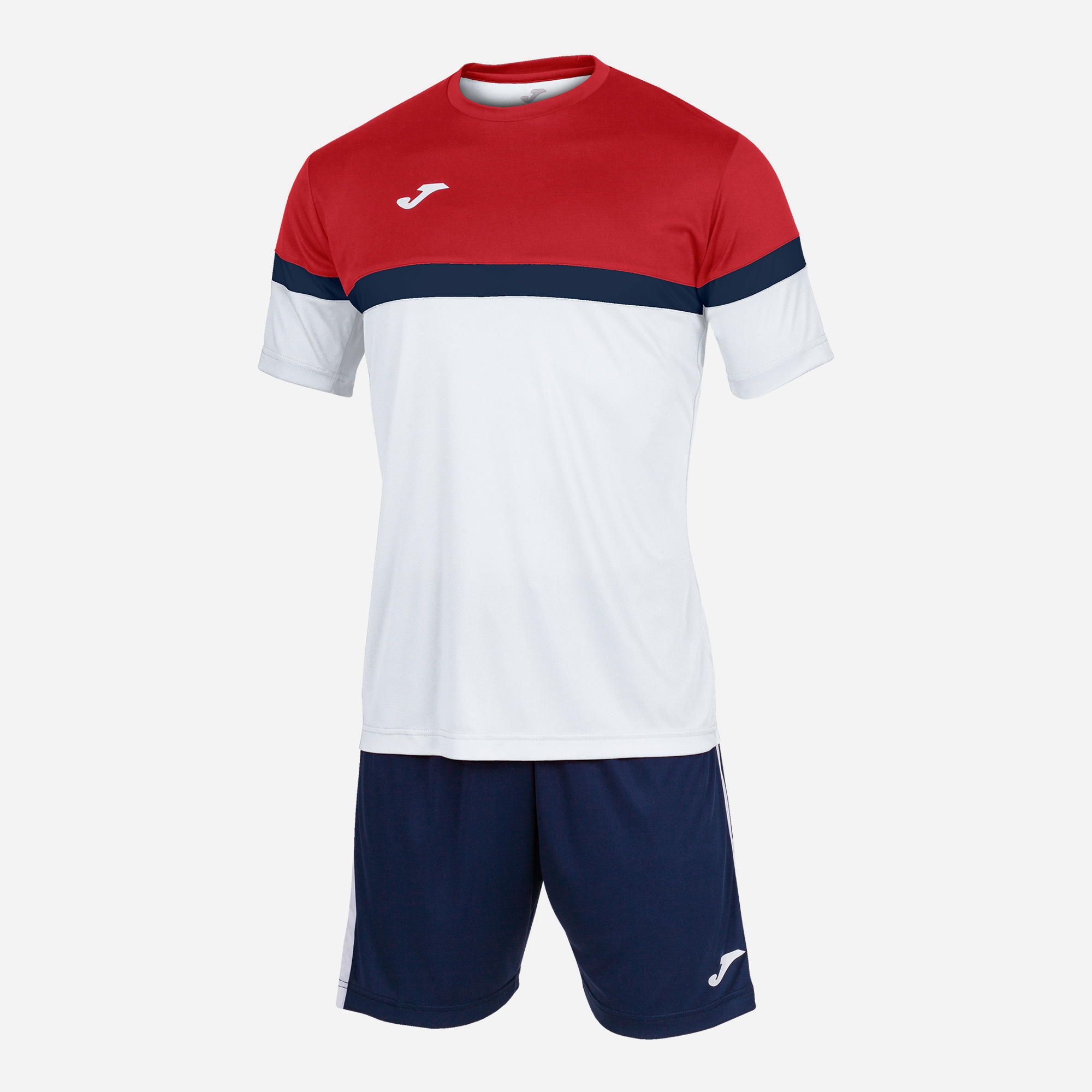 

Комплект детский Joma Danubio 102857.206 129-140 см 3XS Белый/Красный