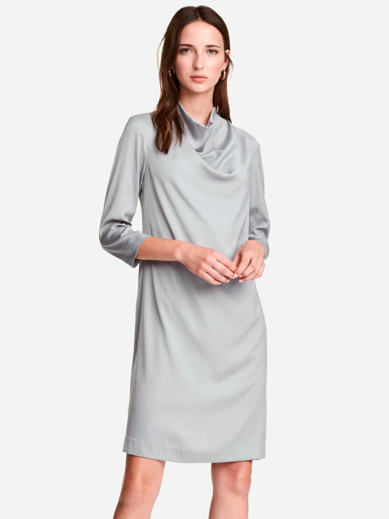 

Платье H&M 01-590453266-011  Серое (СА2000001508435, Платье H&M 01-590453266-011 34 Серое (СА2000001508435)