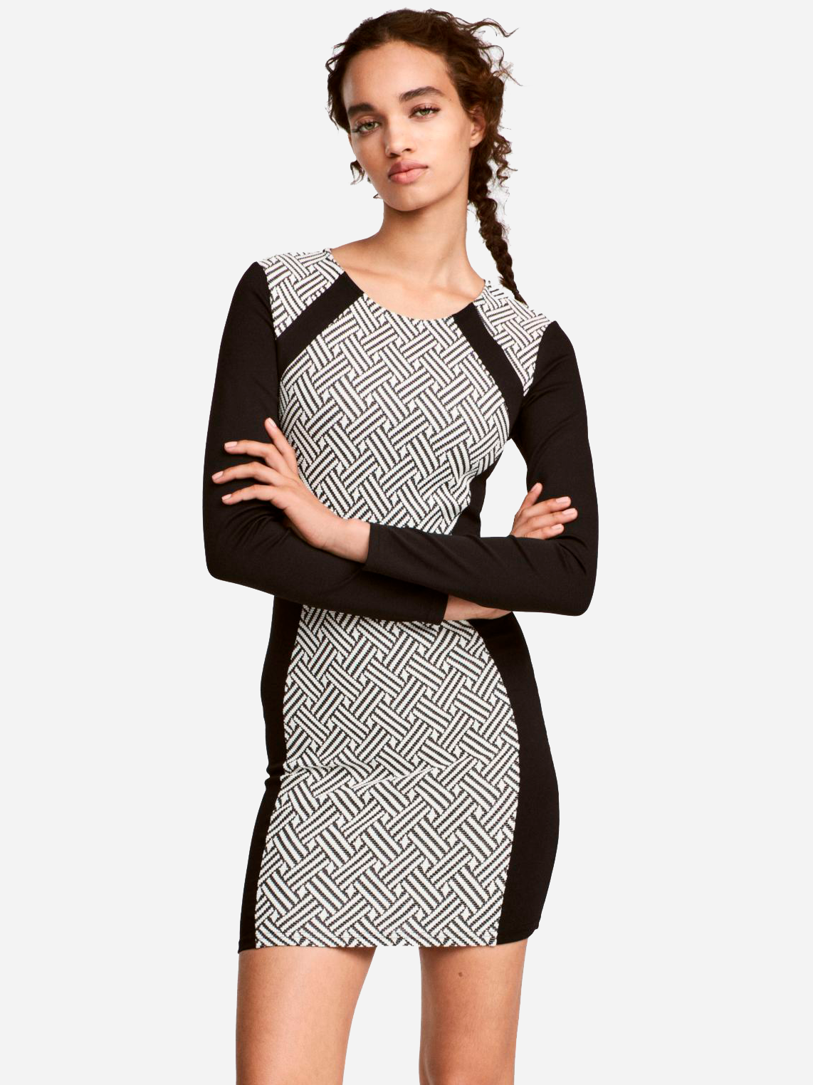 

Платье H&M 0501376-5  Черное (СА2000001473740, Платье H&M 0501376-5 42 Черное (СА2000001473740)