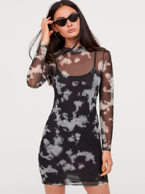 

Платье H&M 0809672-0  Черное (СА2000001579572, Платье H&M 0809672-0 L Черное (СА2000001579572)