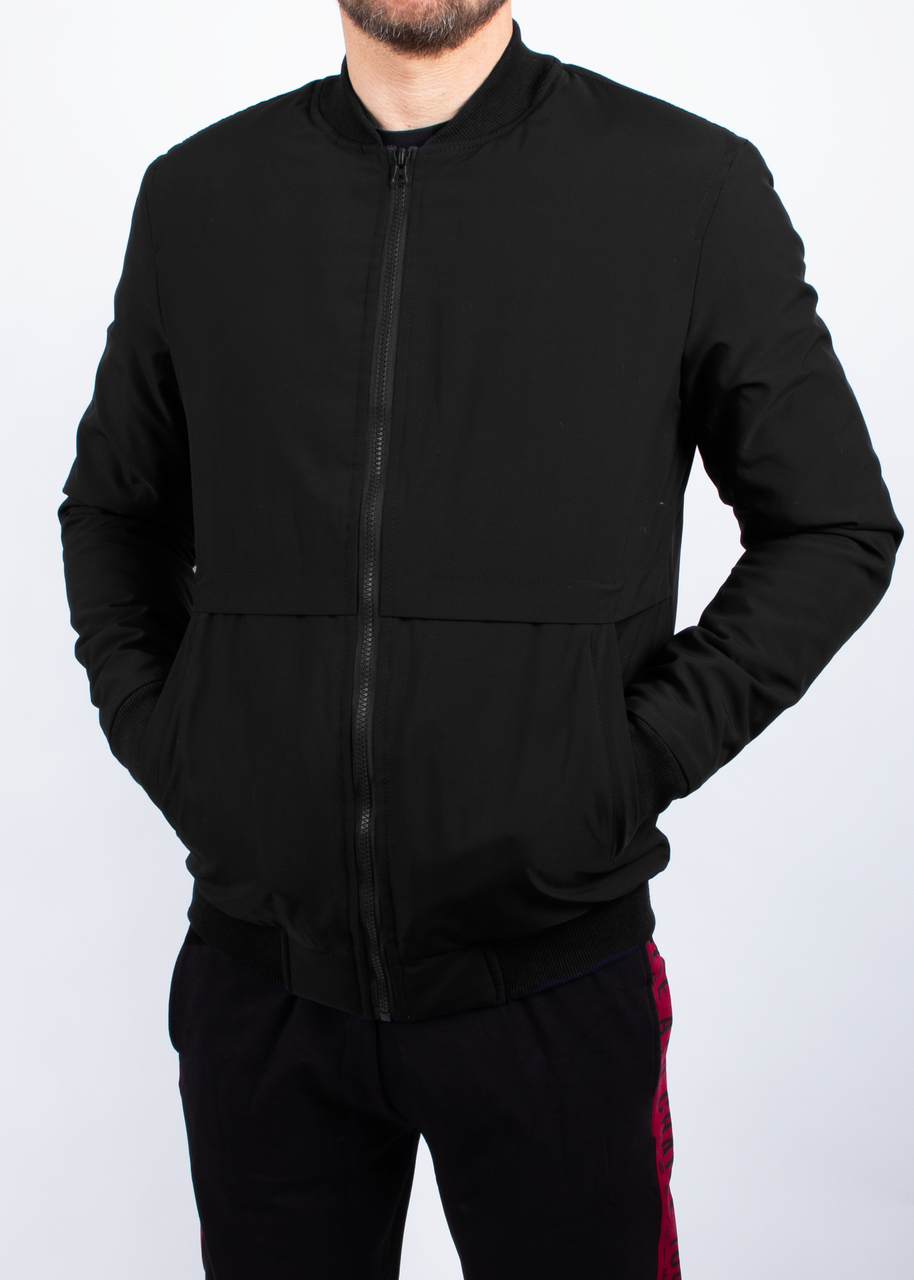 

Куртка мужская Бомбер Sport Черная М (719191-black, Куртка мужская Бомбер Sport Черная М (719191-black-M)