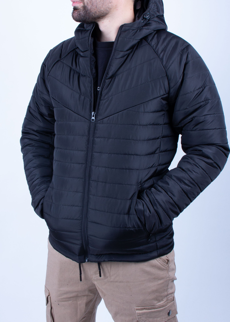 

Мужская куртка Sport Черная  (719388-black, Мужская куртка Sport Черная M (719388-black-M)