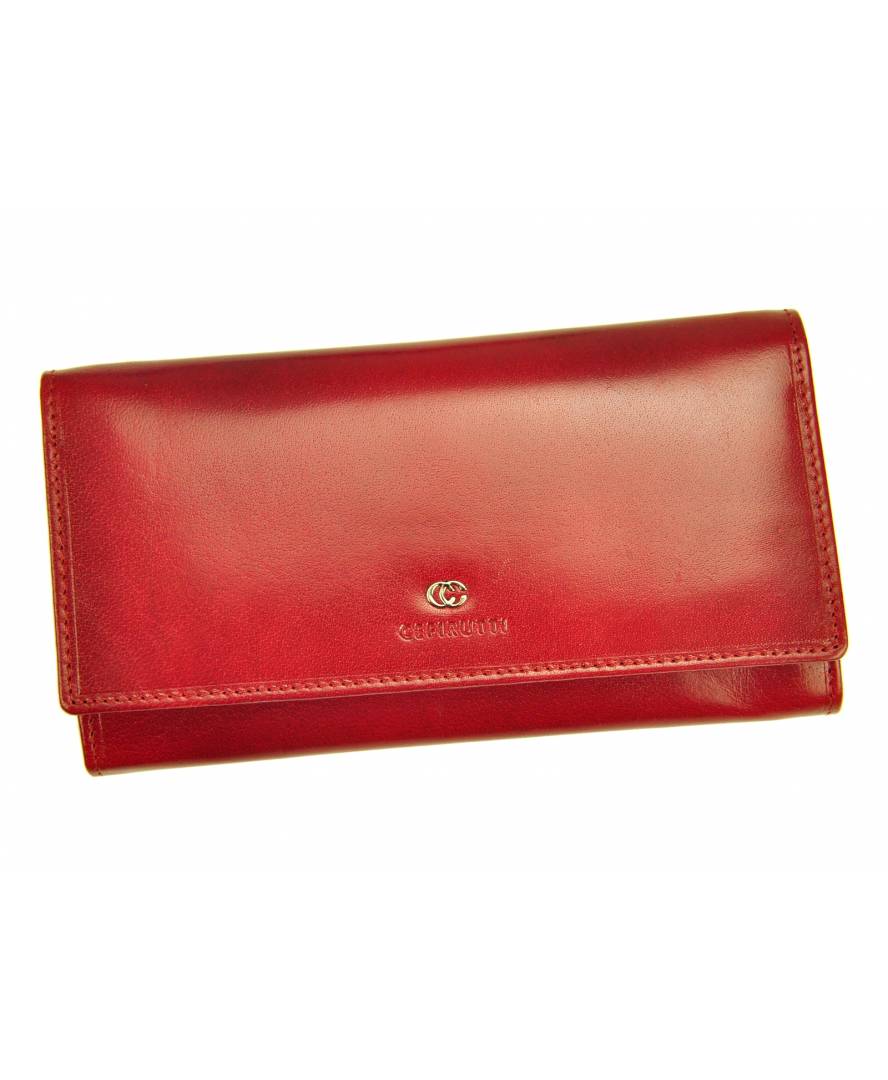 

Кошелек женский Cefirutti 7680155 красный 18.5x9.5 см