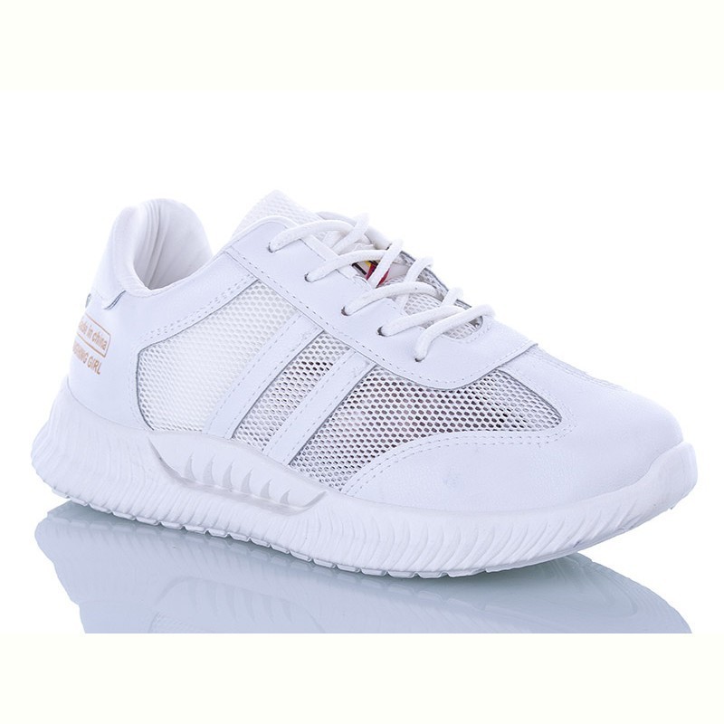 

Женские кроссовки JiBuKang 904-2 39р.24.5см. белые жк33
