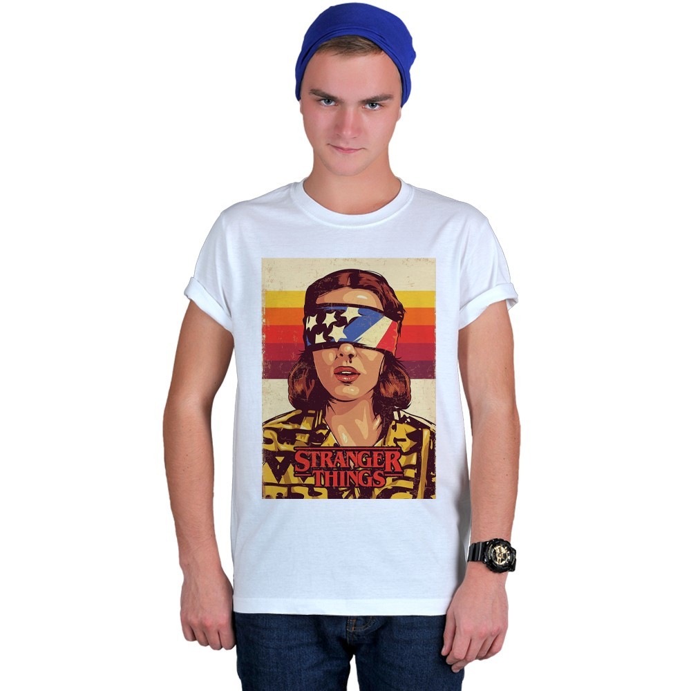 

Футболка Fanbolka Очень Странные Дела Stranger Things Oldschool  Белая, Футболка Fanbolka Очень Странные Дела Stranger Things Oldschool XL Белая