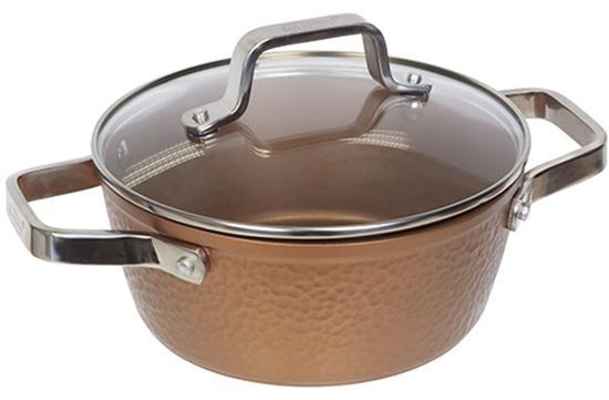 

Кастрюля Bergner San Ignacio Origen 4.7л, Ø24х10.4см, медный