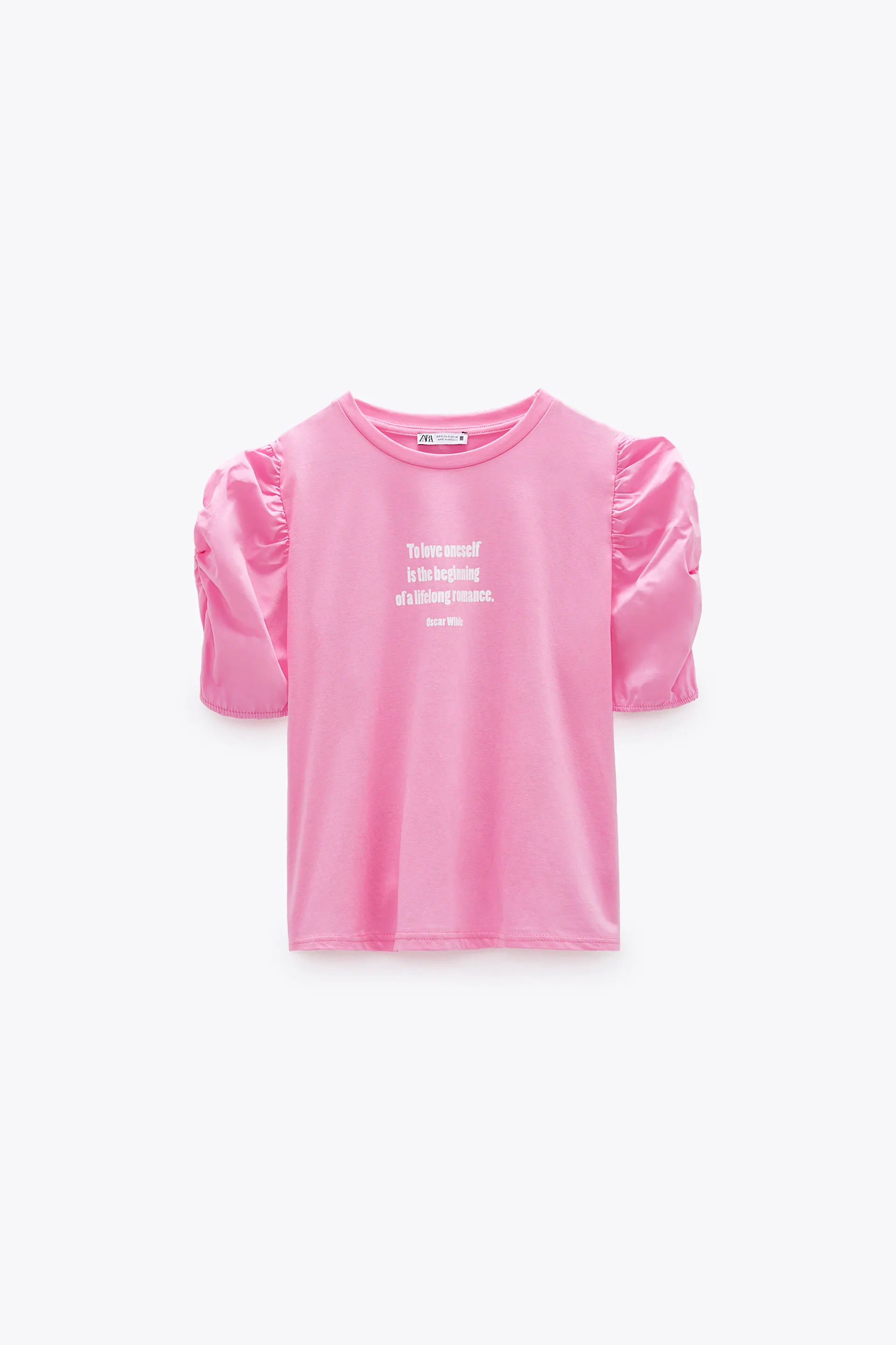 

Футболка Zara  розовый 0962180620, Футболка Zara M розовый 0962180620