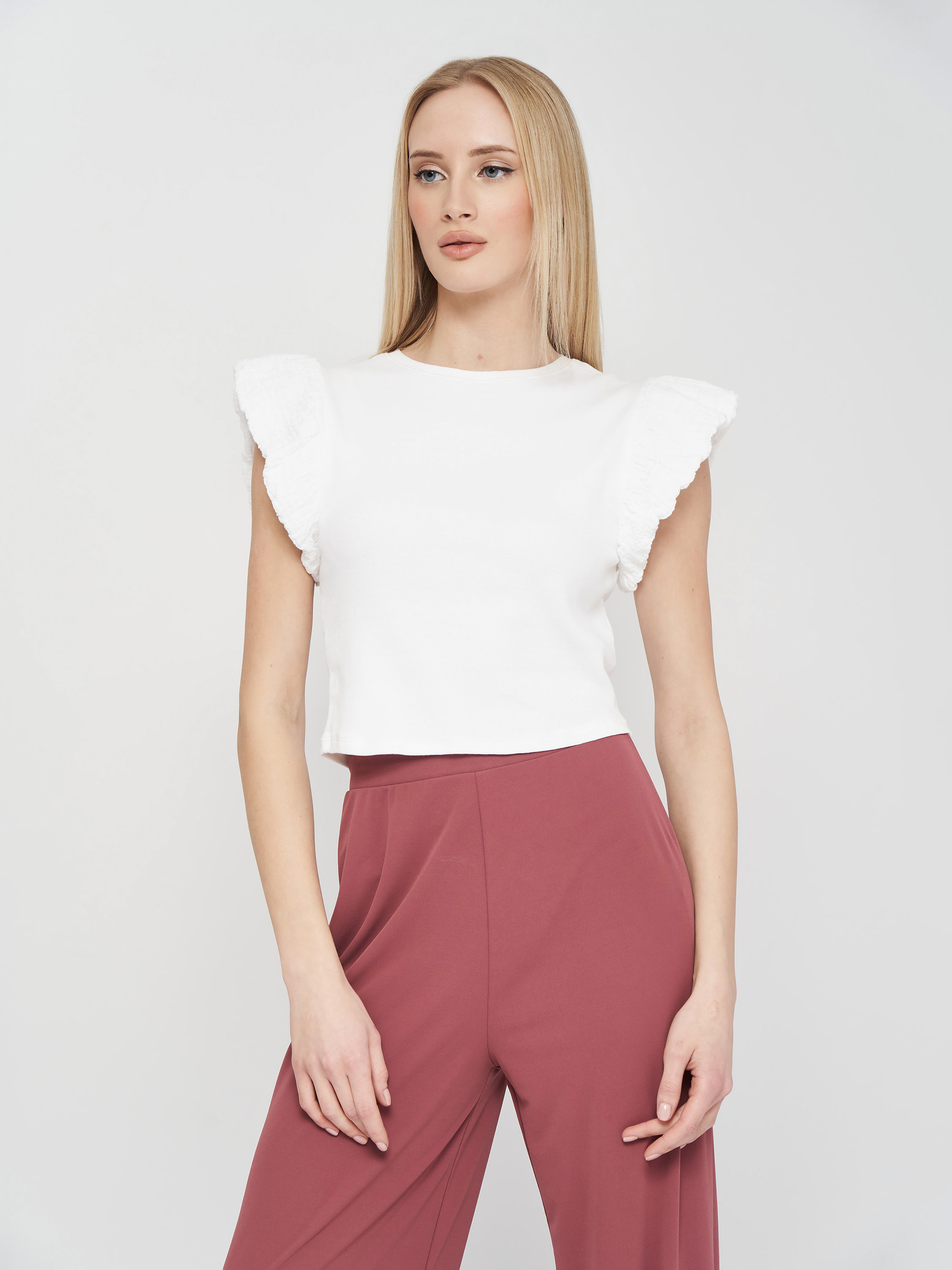 

Футболка Zara  белый 0264023250, Футболка Zara M белый 0264023250