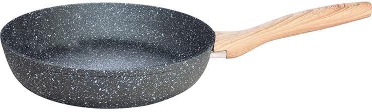 

Сковорода Fissman Grandee Stone Ø28см с антипригарным покрытием FissEcoStone Черная