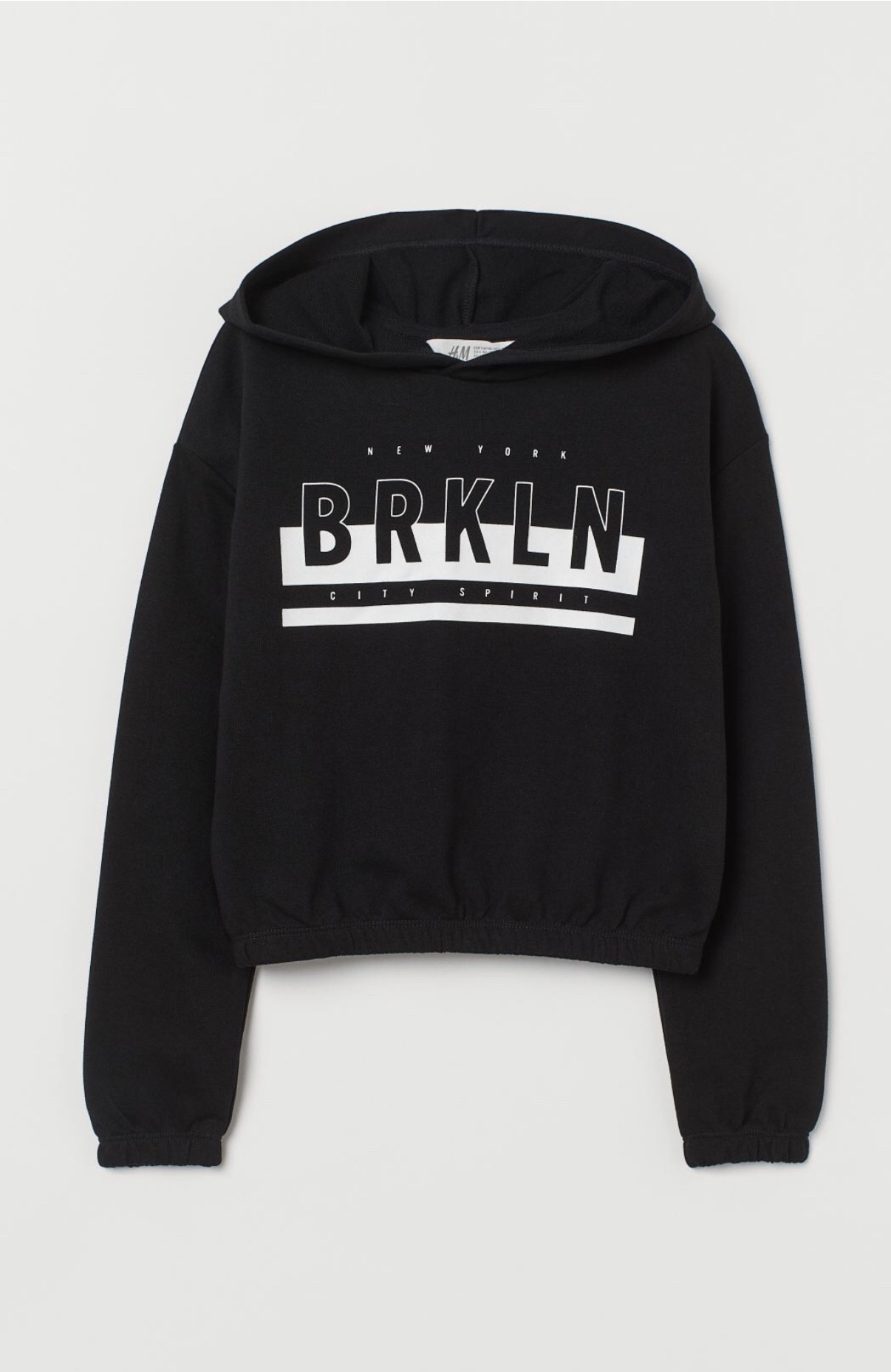 

Худі H&M 146-152 см чорне з надписом