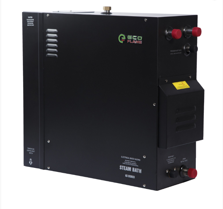 

Парогенератор EcoFlame KSA225 22,5 кВт (для хамама 19-26 м.куб) пульт, клапан, форсунка в комплекте