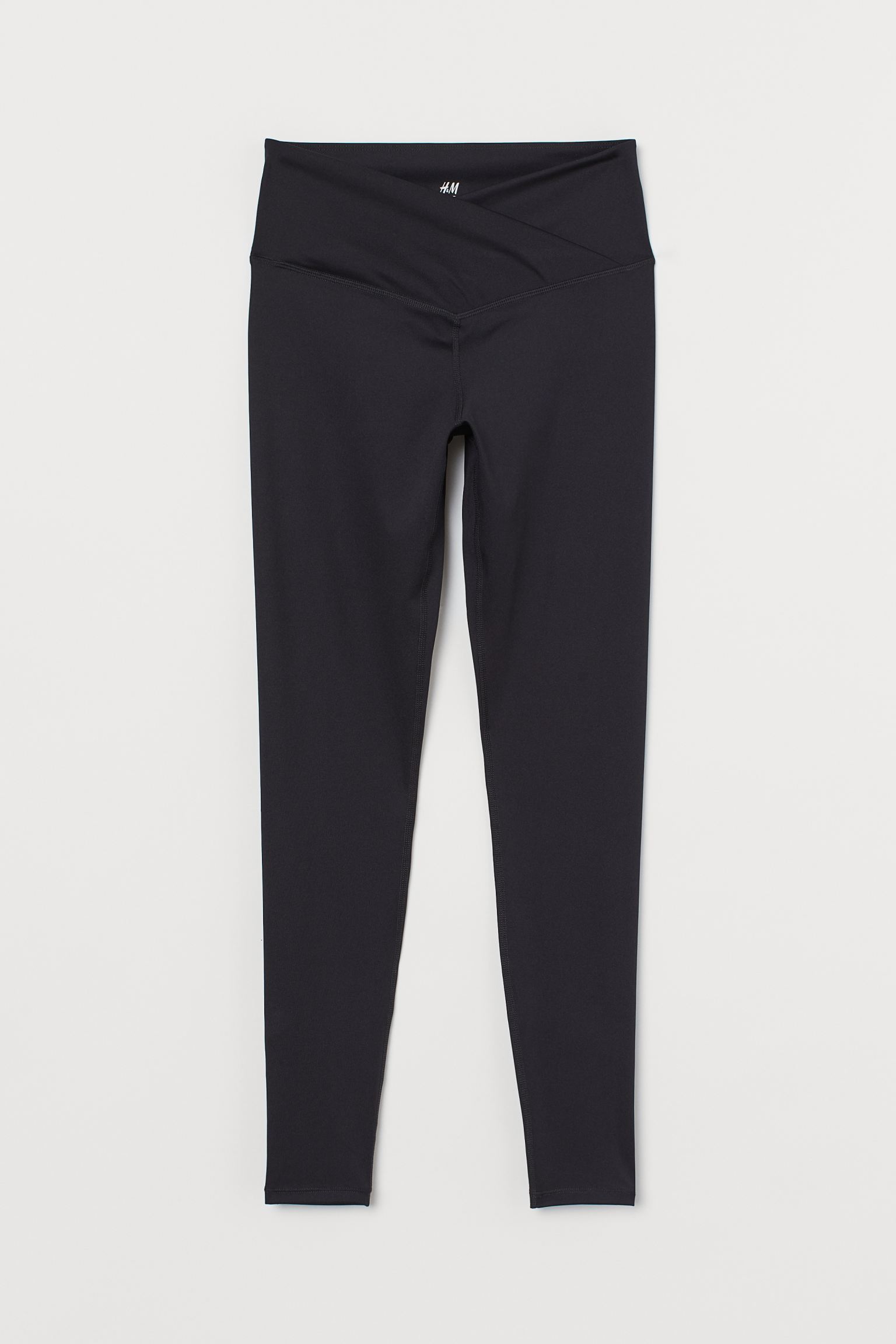 

Леггинсы спортивные H&M M черный 1128099611