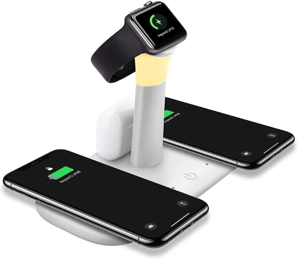 

Беспроводная док-станция 5 в 1 LCS-LH5 для смартфона / Apple Watch / AirPods