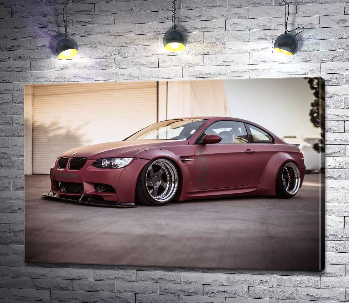 

Картина ArtPoster Багровый автомобиль BMW M5 F10 100x67 см Модуль №1