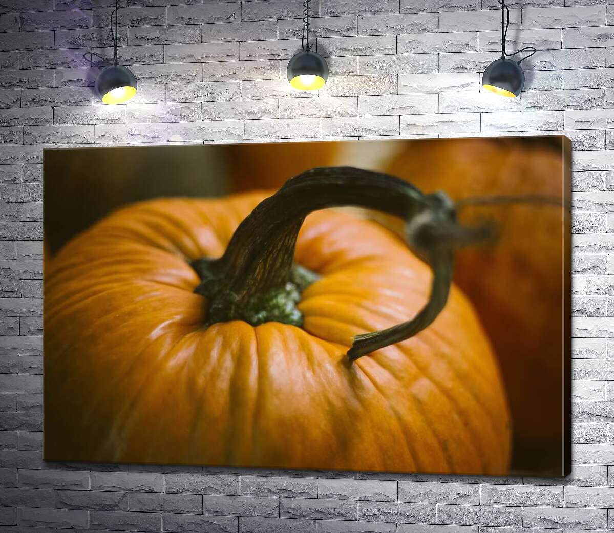

Картина ArtPoster Блестящие складки желтой тыквы 130x87 см Модуль №1