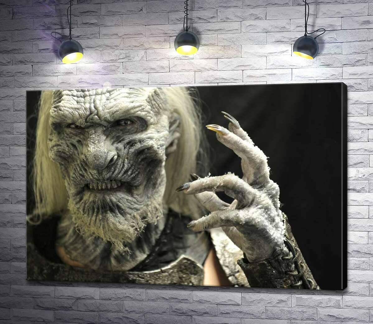 

Картина ArtPoster Злобный взгляд Белого ходока из легендарного сериала "Игра престолов" (Game of Thrones) 100x67 см Модуль №1