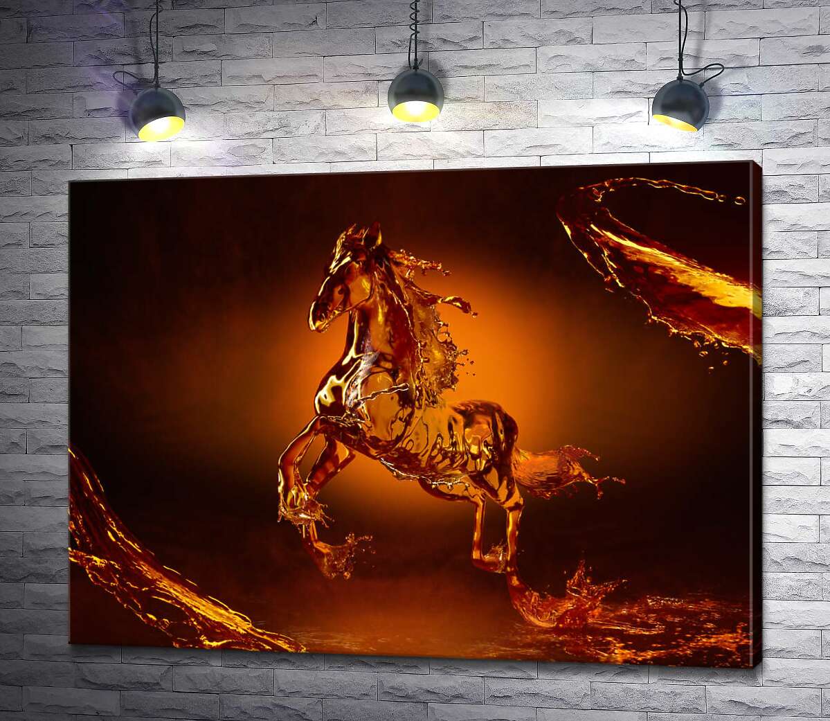 

Картина ArtPoster Карамельные переливы водяного скакуна 100x75 см Модуль №1