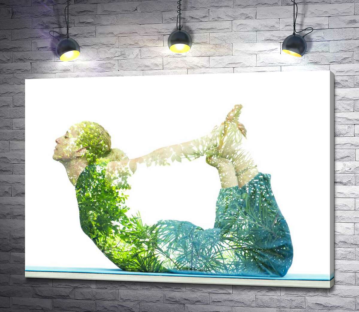 

Картина ArtPoster Природа оживает в позе йоги 100x72 см Модуль №1