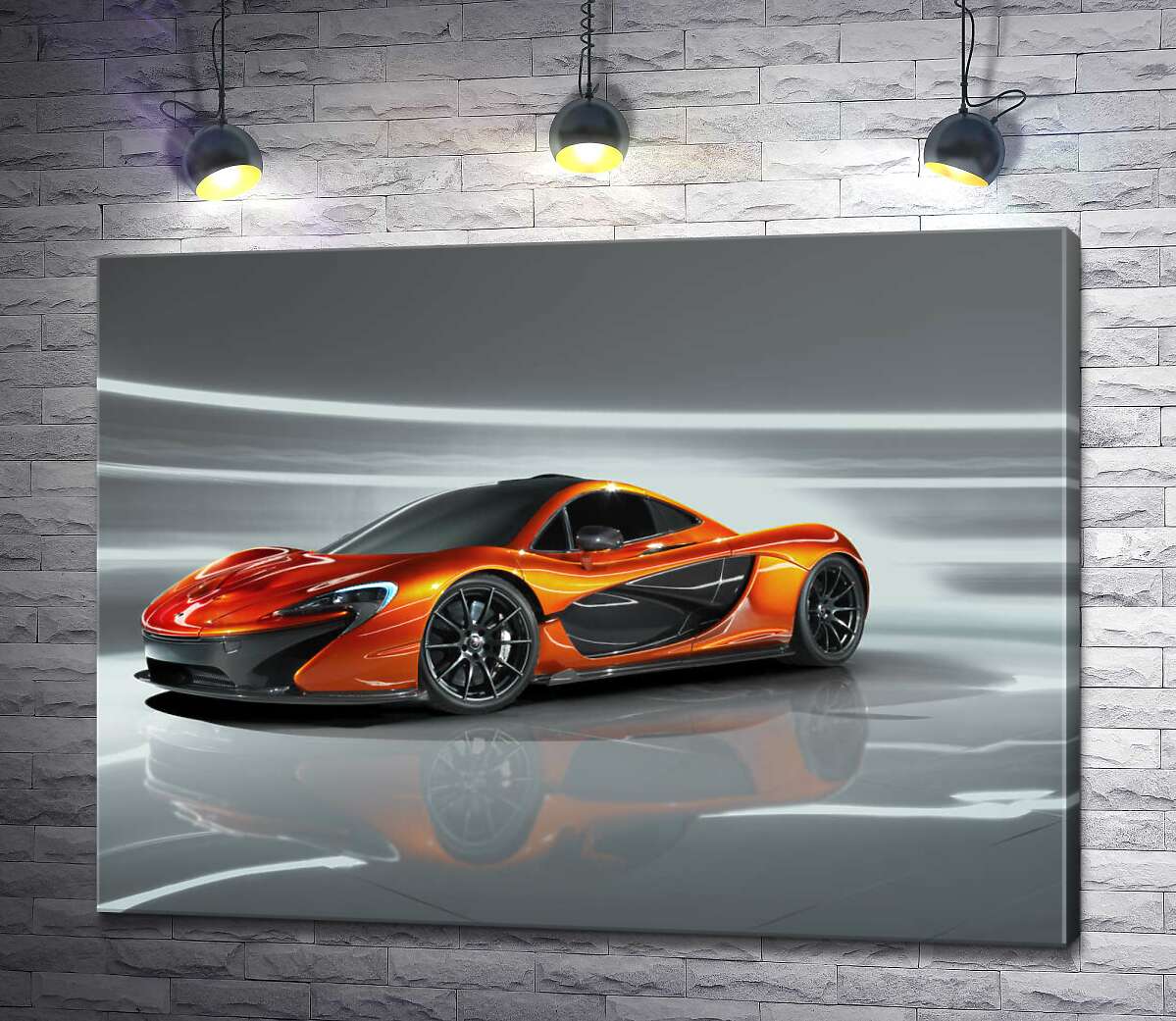 

Картина ArtPoster Янтарный блеск спортивного автомобиля McLaren P1 130x98 см Модуль №1