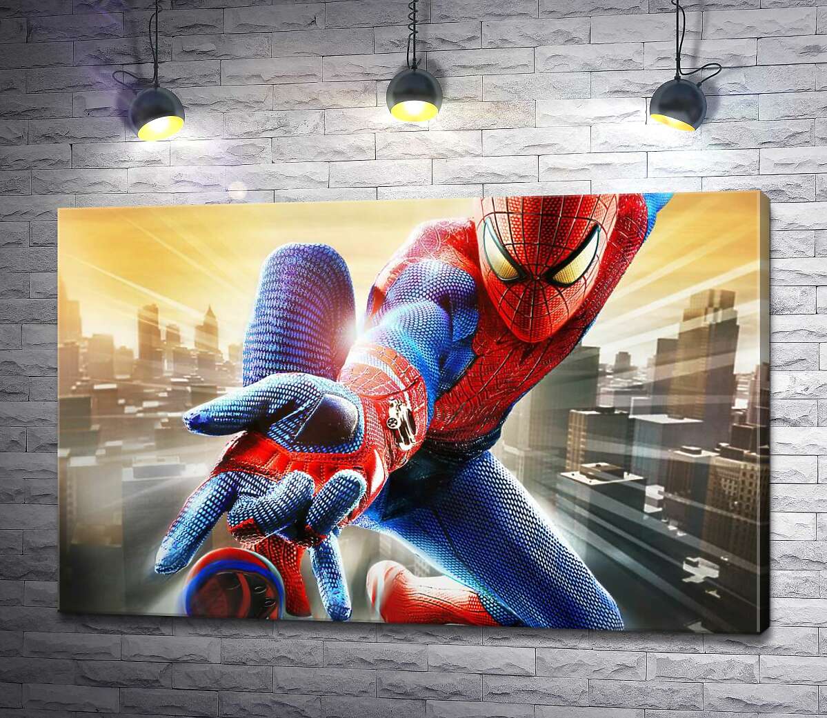 

Картина ArtPoster Человек-паук (Spider-Man) в полете выпускает свое оружие 130x83 см Модуль №1