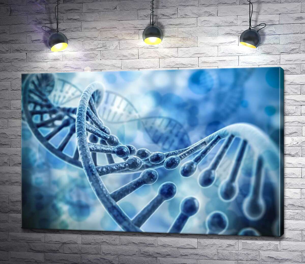 

Картина ArtPoster Сочетание генов в ленте ДНК 100x67 см Модуль №1