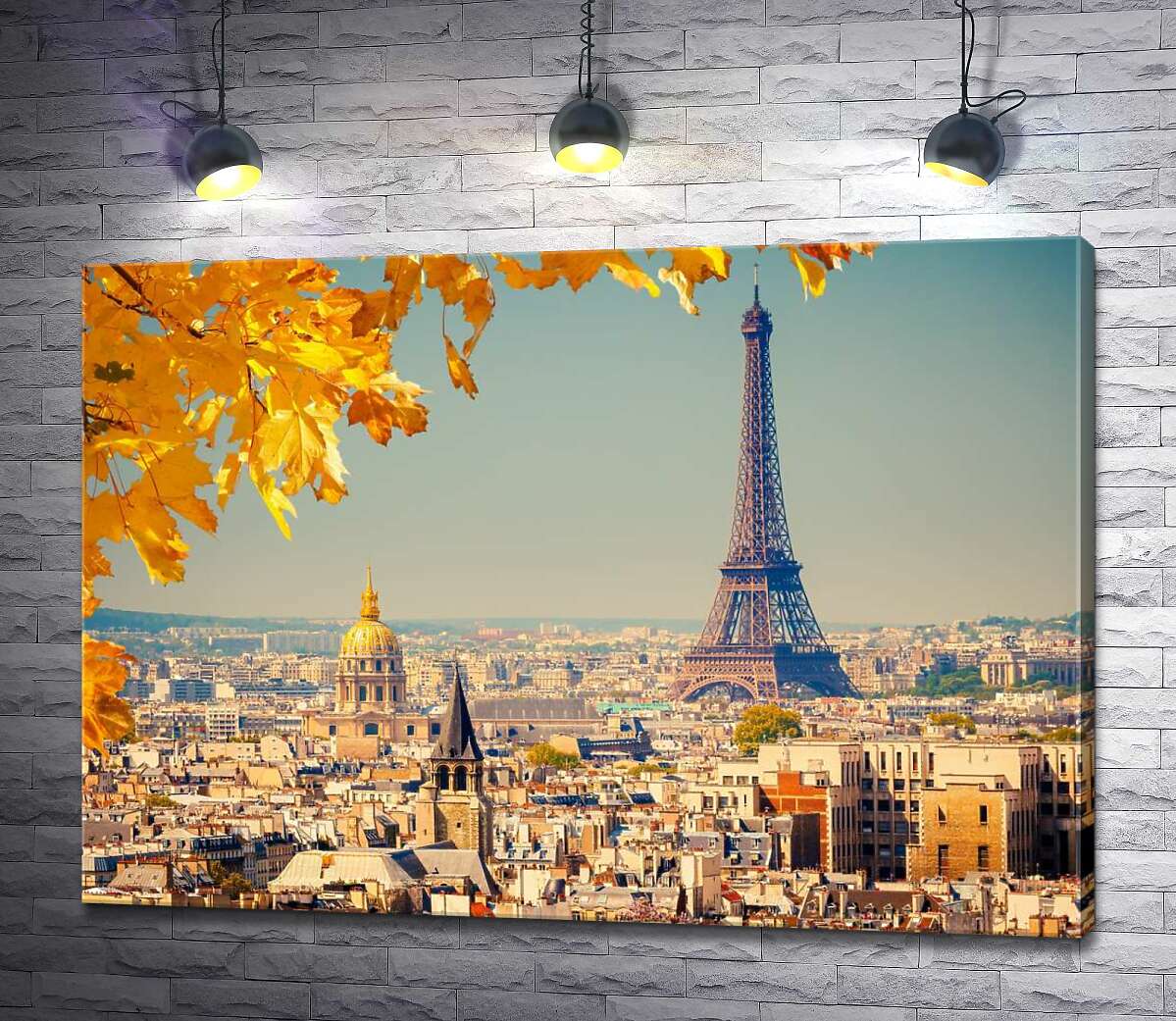 

Картина ArtPoster Теплый день в осеннем Париже 100x71 см Модуль №1