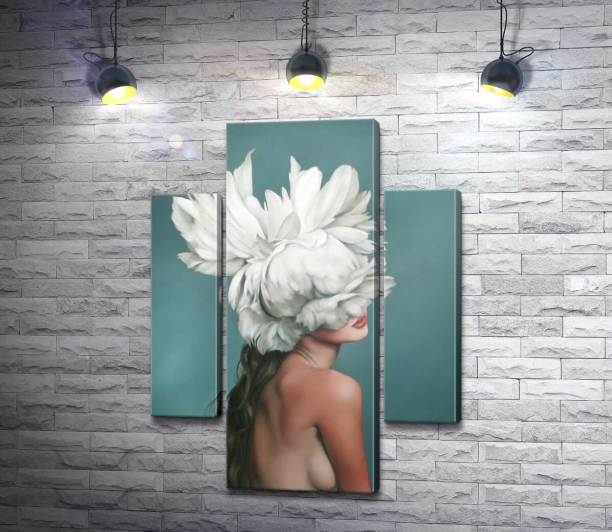 

Модульная картина ArtPoster Девушка с цветочной головой – Эми Джадд (Amy Judd) 80x109 см Модуль №7