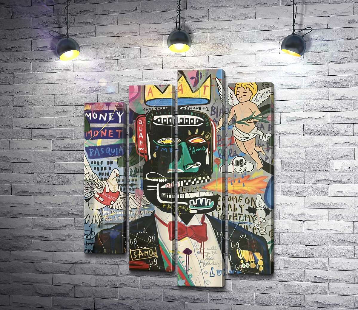 

Модульная картина ArtPoster Камень дышит пламенем (Stone breath the flame) – Джисбар 100x133 см Модуль №21