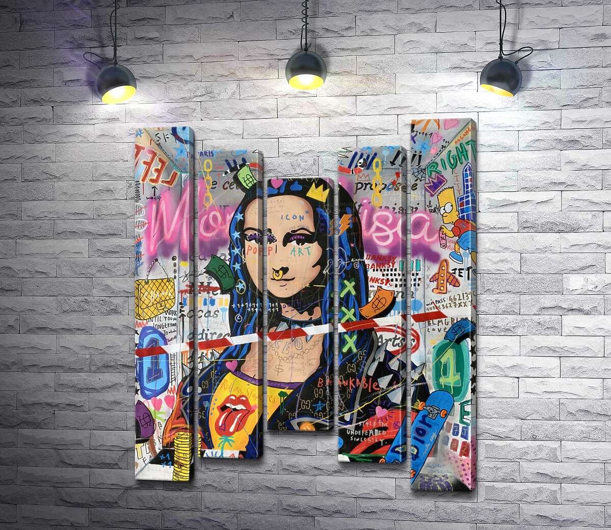 

Модульная картина ArtPoster Комната Моны (Mona's room) - Джисбар 100x128 см Модуль №28