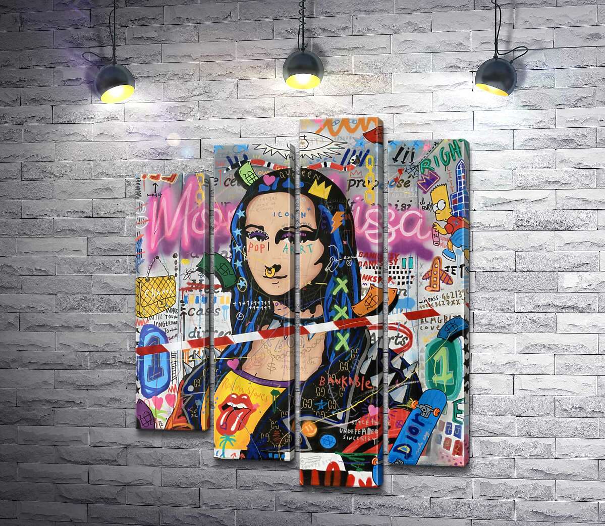 

Модульная картина ArtPoster Комната Моны (Mona's room) - Джисбар 132x166 см Модуль №21