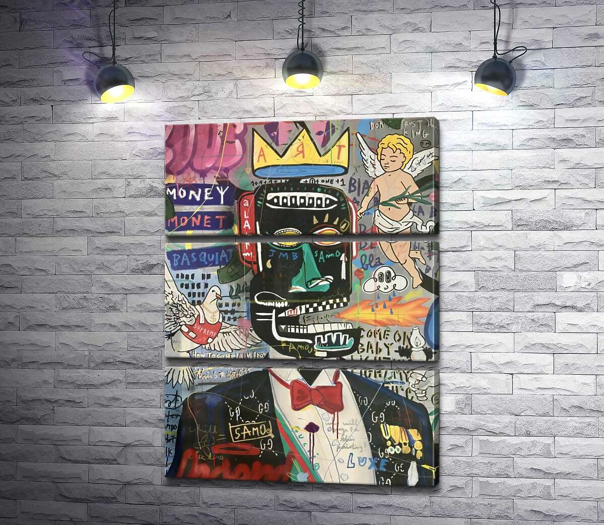 

Модульная картина ArtPoster Камень дышит пламенем (Stone breath the flame) – Джисбар 130x174 см Модуль №13