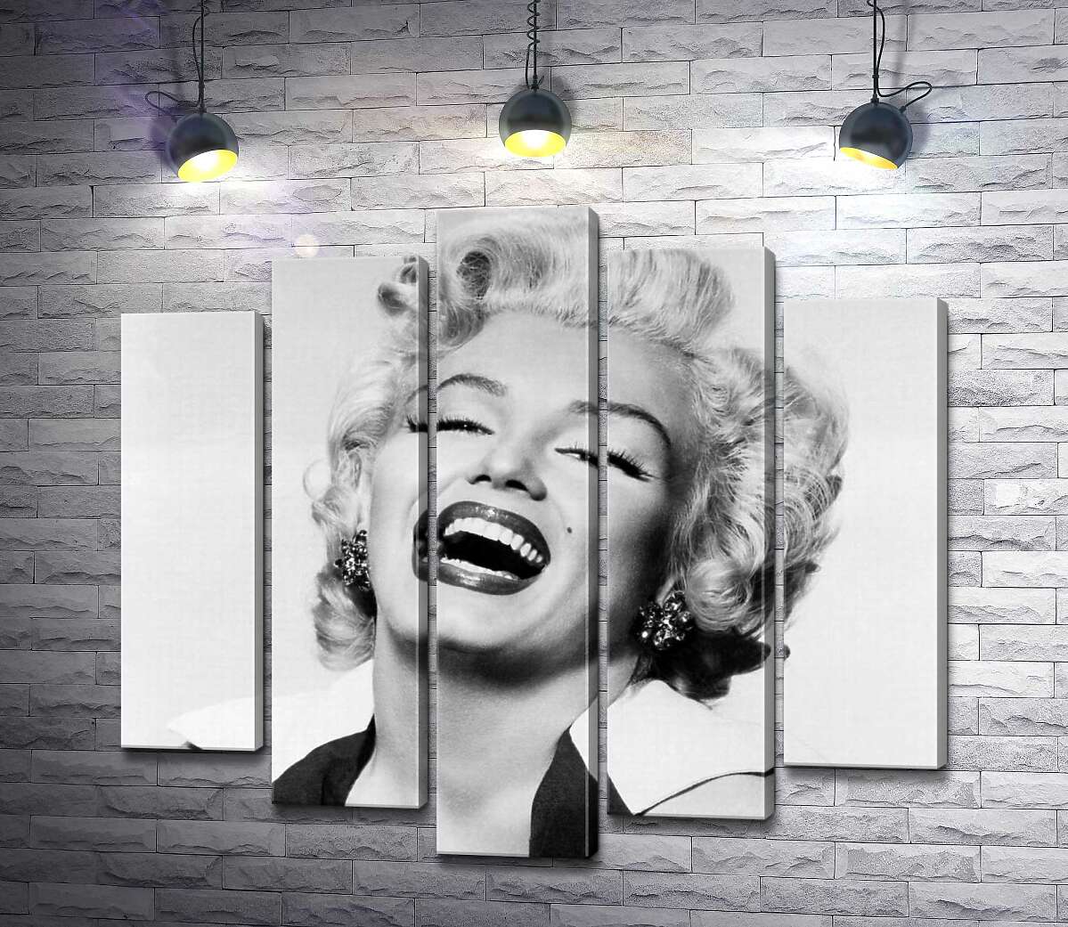 

Модульная картина ArtPoster Легендарная улыбка Мэрилин Монро (Marilyn Monroe) 130x121 см Модуль №26