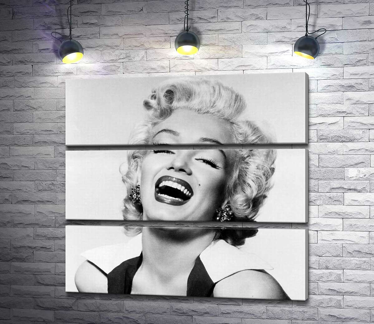 

Модульная картина ArtPoster Легендарная улыбка Мэрилин Монро (Marilyn Monroe) 100x93 см Модуль №13