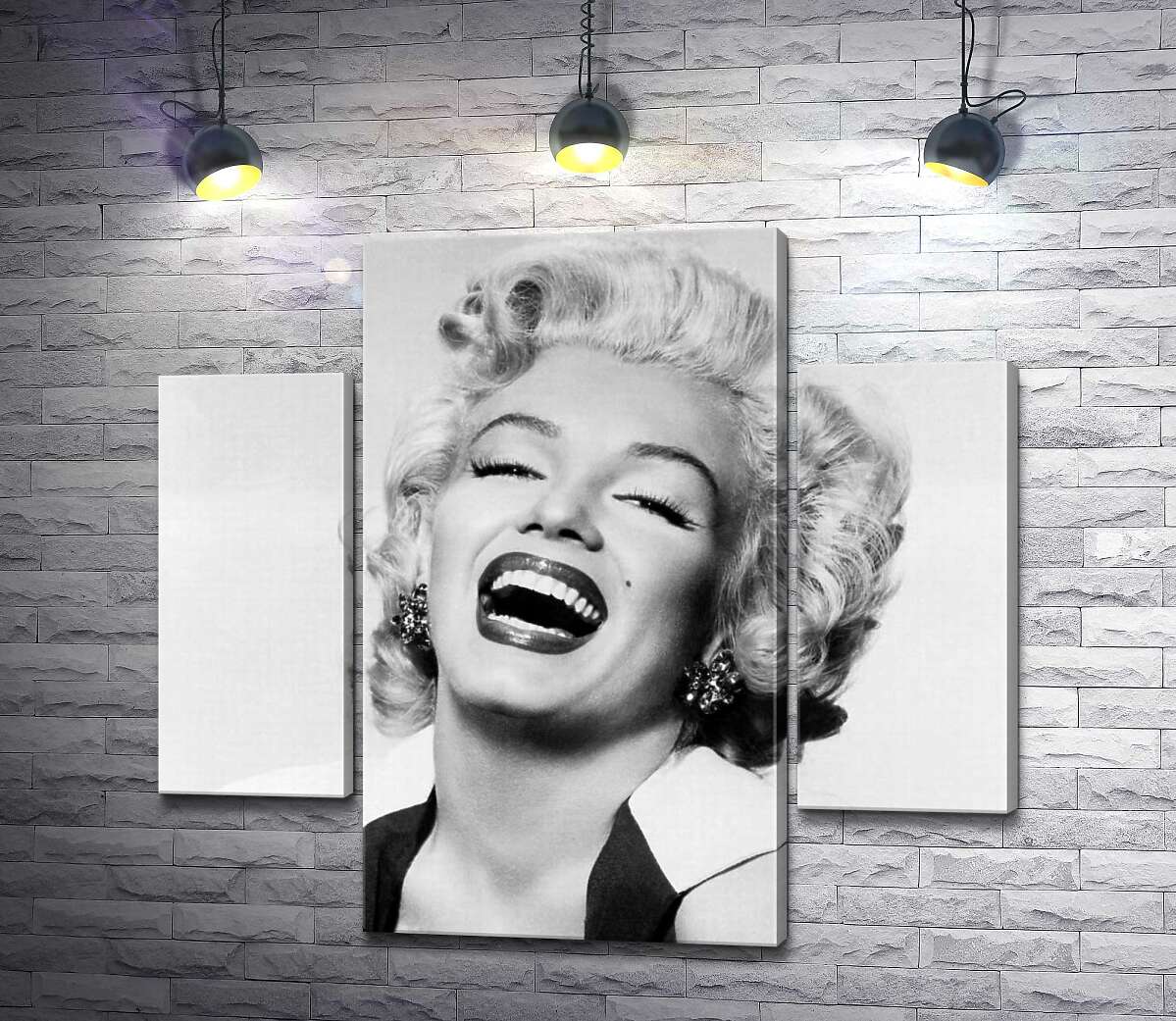

Модульная картина ArtPoster Легендарная улыбка Мэрилин Монро (Marilyn Monroe) 80x74 см Модуль №7