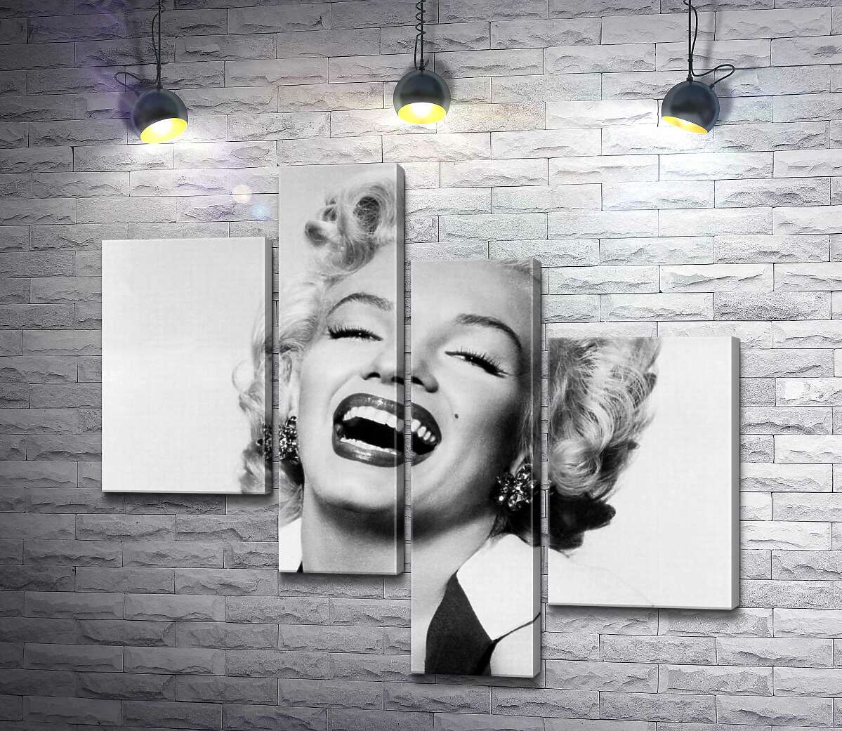 

Модульная картина ArtPoster Легендарная улыбка Мэрилин Монро (Marilyn Monroe) 100x93 см Модуль №20