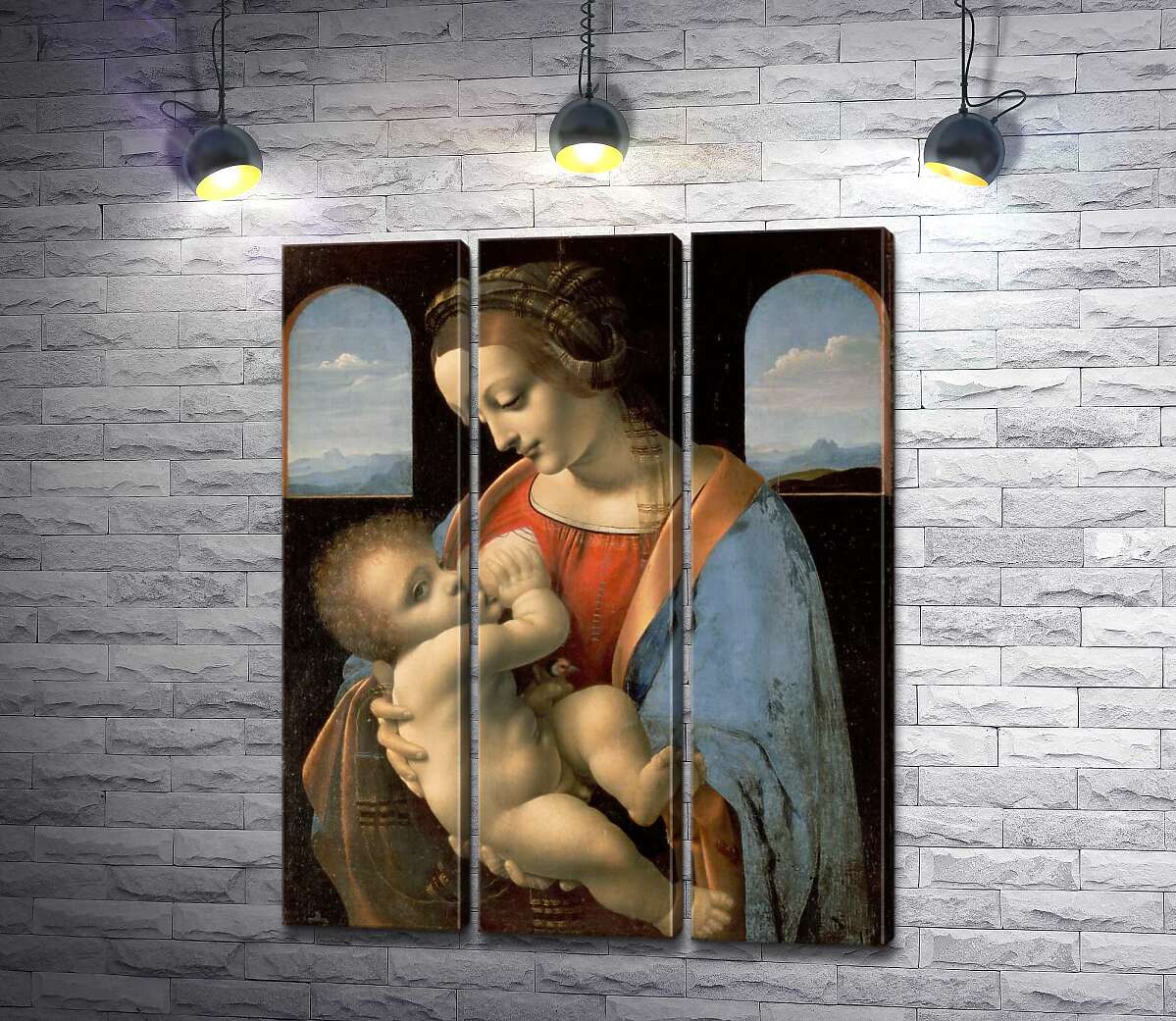 

Модульная картина ArtPoster Мадонна Литта (Madonna Litta) – Леонардо да Винчи (Leonardo da Vinci) 60x77 см Модуль №11