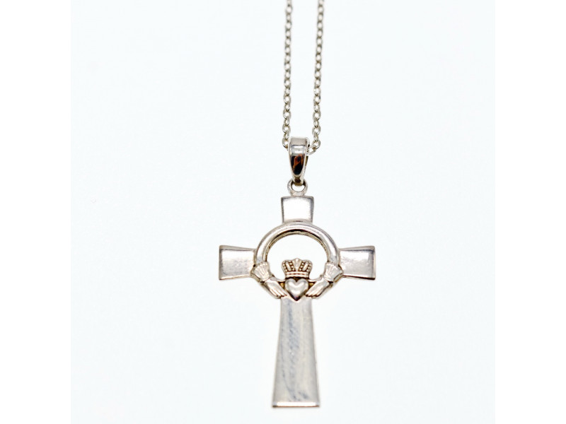 

Серебряная цепочка с крестиком Sky Jewelry 003714