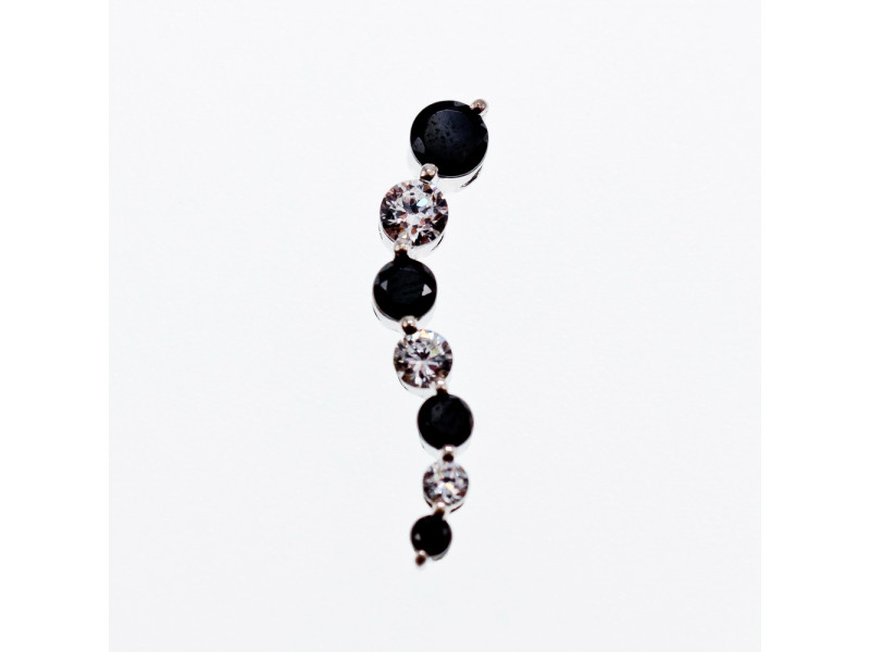 

Серебряный кулон с камнями шпинель Натуральный Sky Jewelry 003716