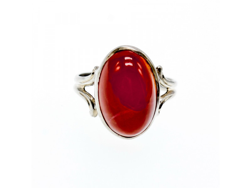 

Серебряное кольцо с агатом Винтаж Натуральный Sky Jewelry 003655
