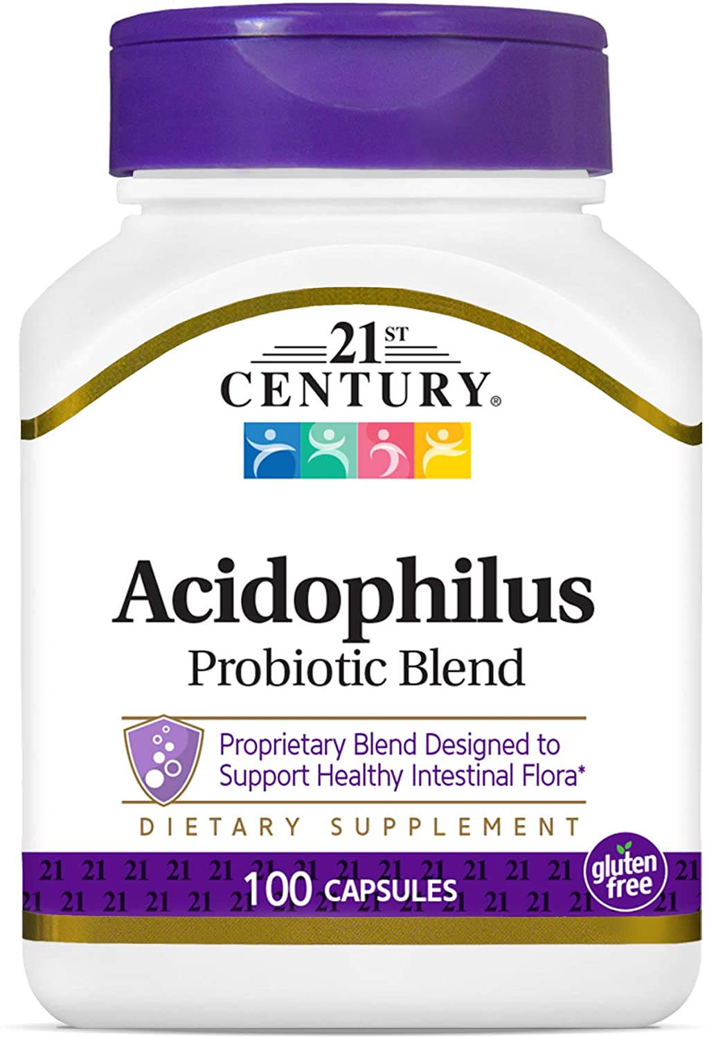 

21st Century Acidophilus Probiotic Blend 100 капсул (4384304137)