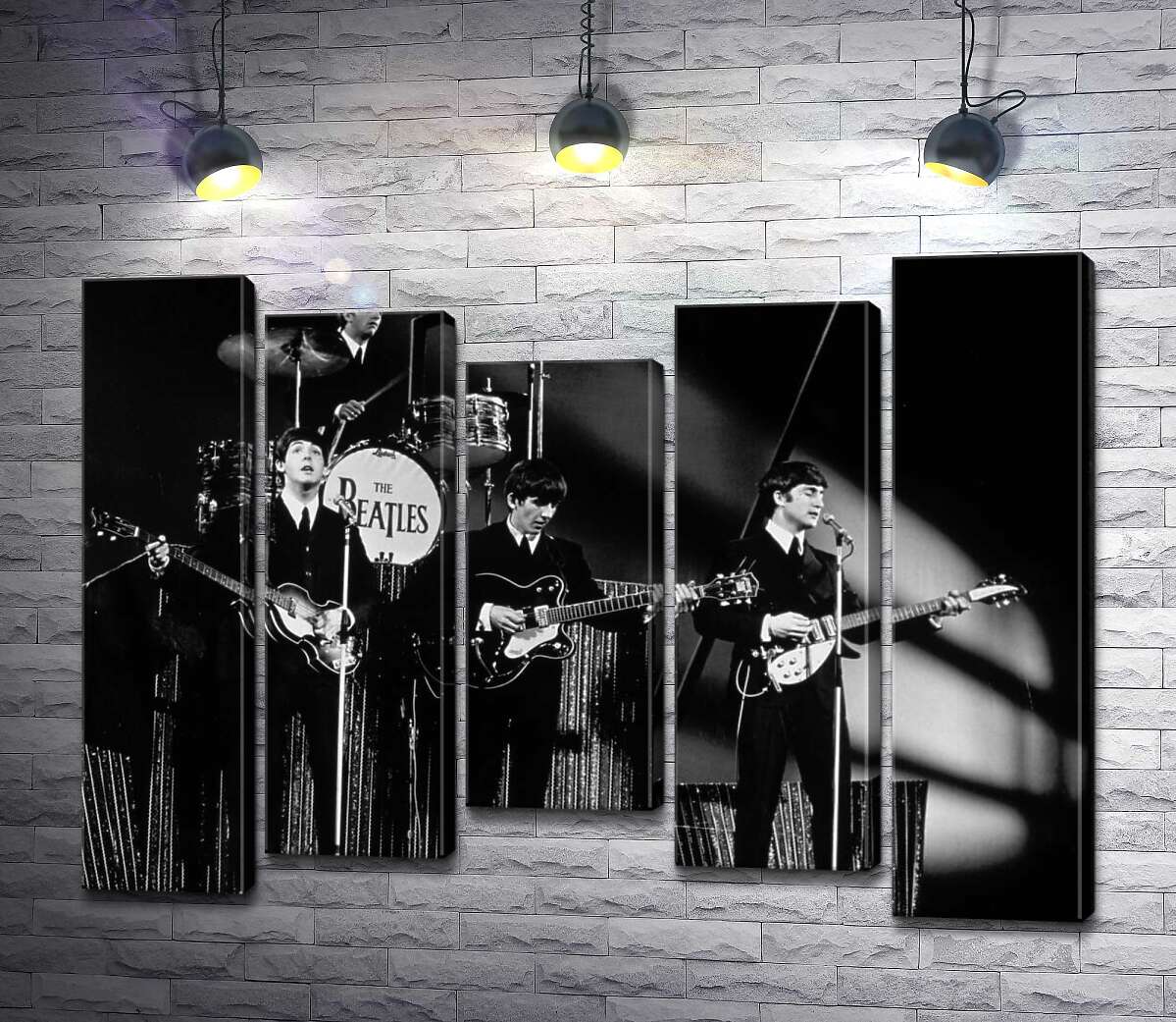 

Модульная картина ArtPoster Молодая группа The Beatles на своем концерте 100x75 см Модуль №28