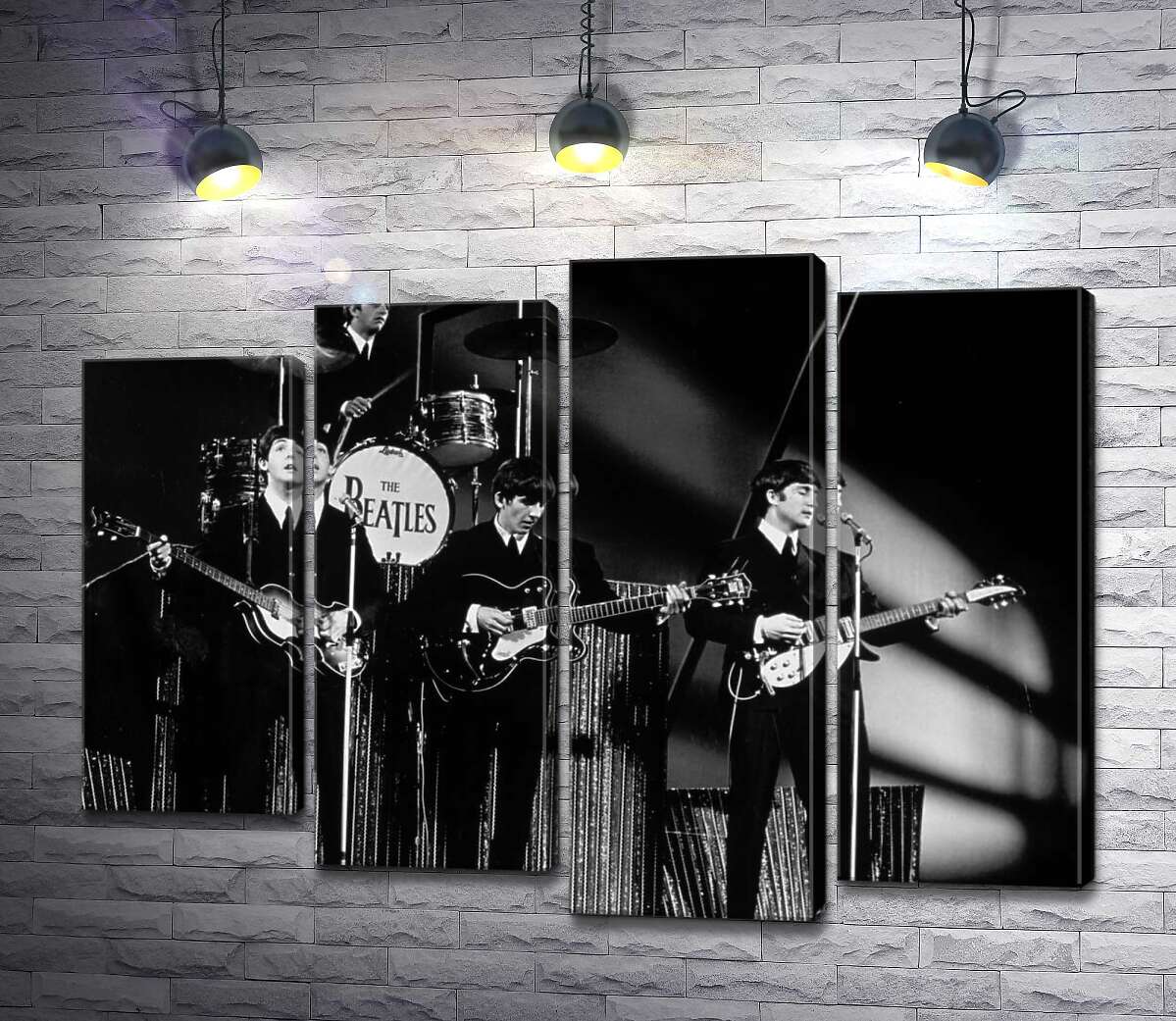 

Модульная картина ArtPoster Молодая группа The Beatles на своем концерте 100x76 см Модуль №21